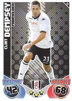Clint Dempsey Fulham 2010/11 Topps Match Attax #153